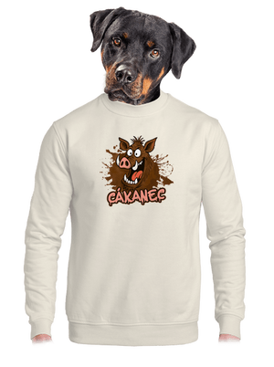 unisex mikina bez kapuce