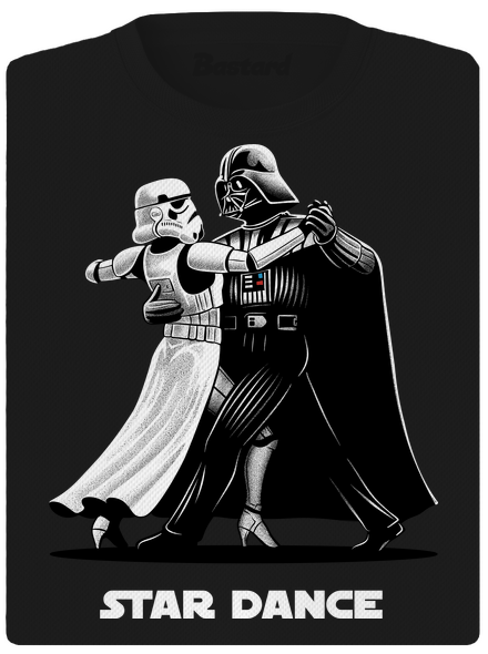 Star dance dámské sportovní tričko Black