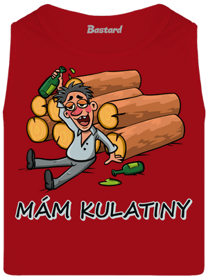 Mám kulatiny pánské tílko Red