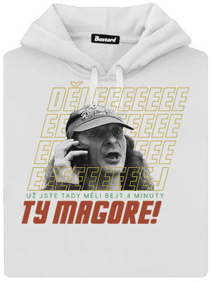 B18: Jiří Kára dámská mikina klokanka White