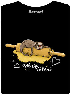 Miluju válení dámské tričko premium Black