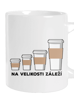 Na velikosti záleží velký hrnek White