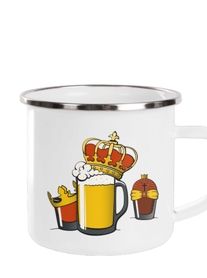 Tři králové plecháček White