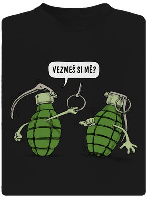 Granáty dětské sportovní tričko Black