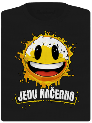 Jedu načerno dámské sportovní tričko Black