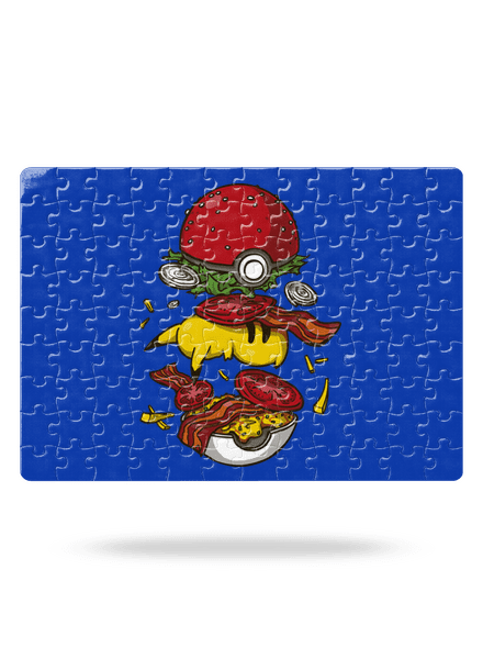 Pokémon burger puzzle White