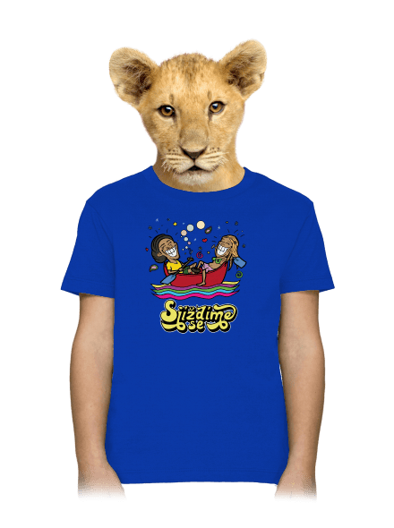 Sjíždíme se dětské tričko Royal Blue