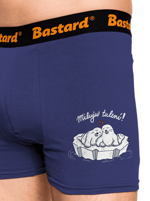 Miluju tulení boxerky Blue Navy