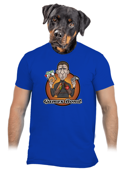 Games Bond pánské tričko Royal Blue
