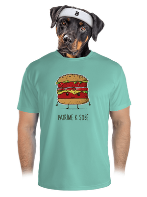 Patříme k sobě pánské sportovní tričko Mint Mal