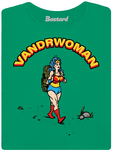 Vandrwoman dámské tričko Kelly Green Mal