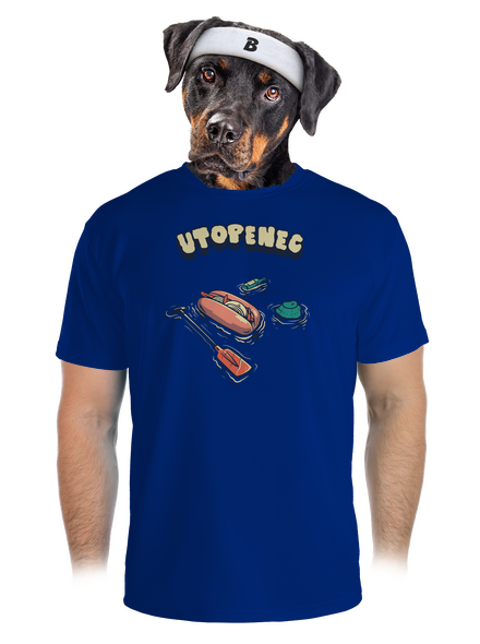 Utopenec pánské sportovní tričko Royal Blue Mal
