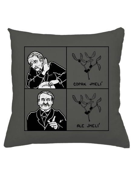 Cimrman: Copak jmelí polštář Gray Pol