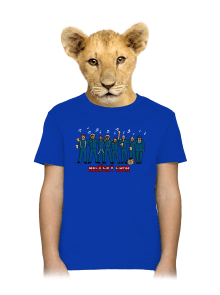 Hasičský sbor dětské tričko Royal Blue