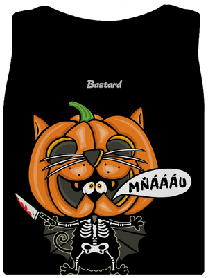 Halloweenská kočička dámské tílko klasické Black