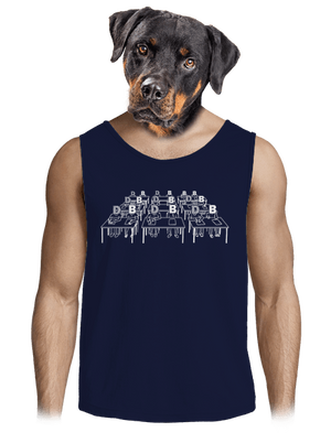 Cimrman: Debil, blbeček pánské tílko French Navy