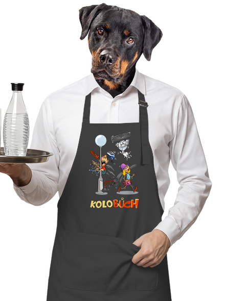 Kolobuch zástěra Dark Grey