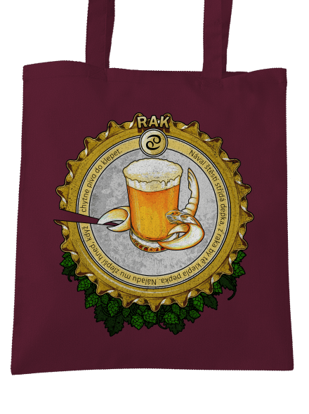 Pivní horoskop: Rak taška Burgundy