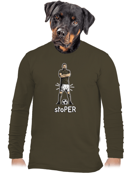 Stoper pánské dlouhý rukáv Urban Khaki