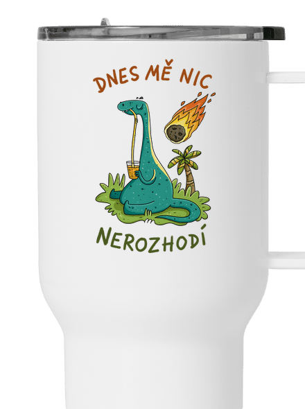 Nic mě nerozhodí termohrnek White