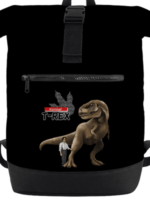 Komisař T-Rex batoh Black