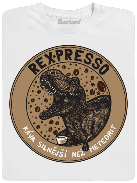 Rex-presso pánské dlouhý rukáv White