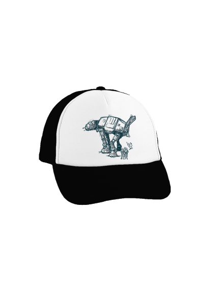AT-AT kšiltovka truckerka Black cap