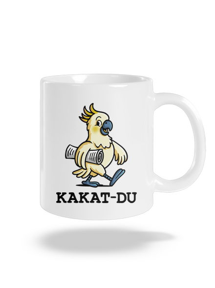 Kakat-du klasický hrnek White