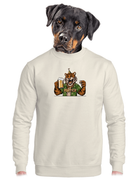 unisex mikina bez kapuce