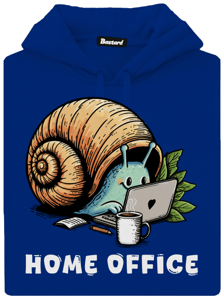 Šnekův home office dámská mikina klokanka Royal Blue Mal