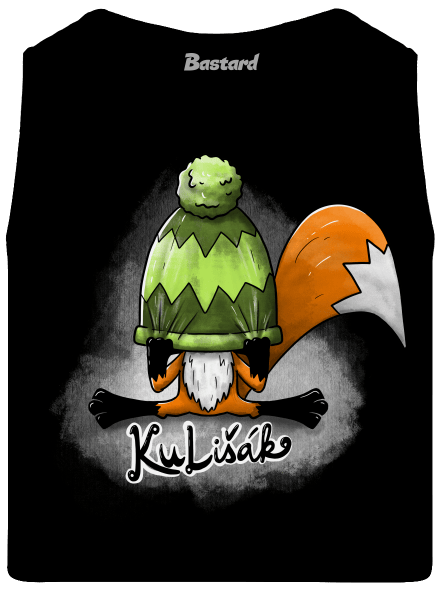 Kulišák pánské tílko Black