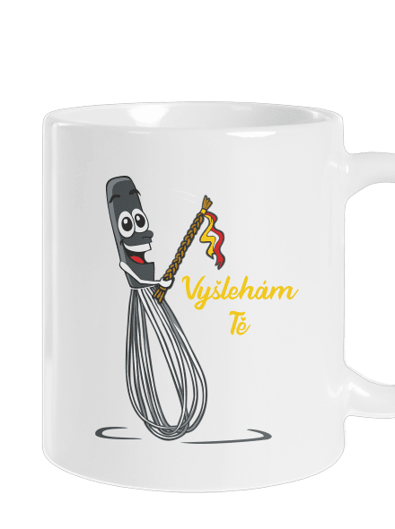 Vyšlehám Tě! klasický hrnek White