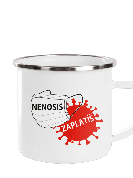 Nenosíš zaplatíš plecháček White