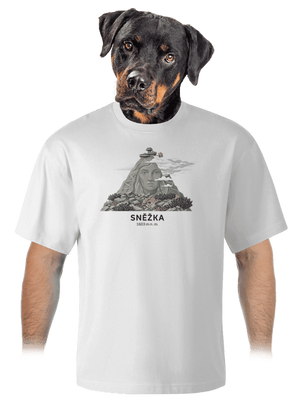 unisex tričko oversized