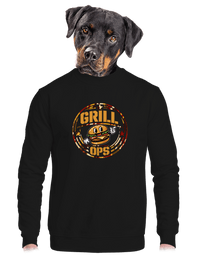 unisex mikina bez kapuce