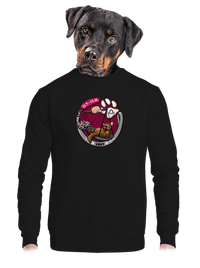 unisex mikina bez kapuce