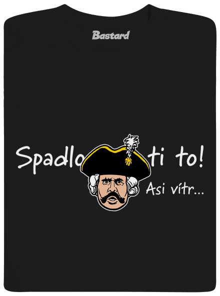 Spadlo ti to dětské tričko Black