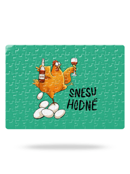 Snesu hodně puzzle White