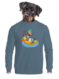 unisex mikina bez kapuce