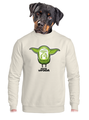 unisex mikina bez kapuce