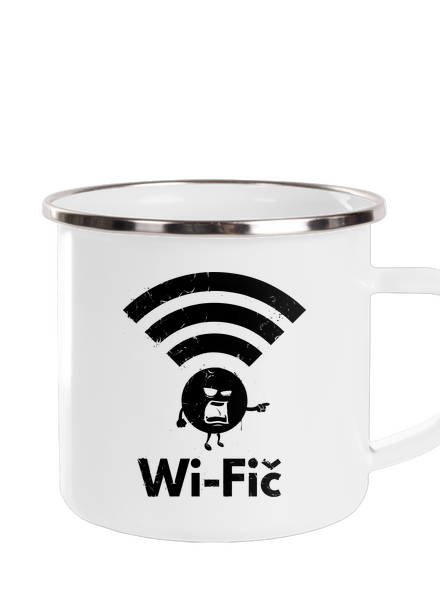 Wifič plecháček White
