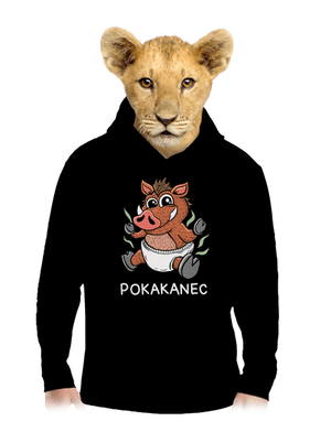 dětská mikina klokanka