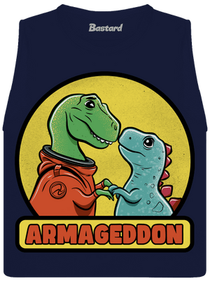 Armageddon dámské tílko volné Navy