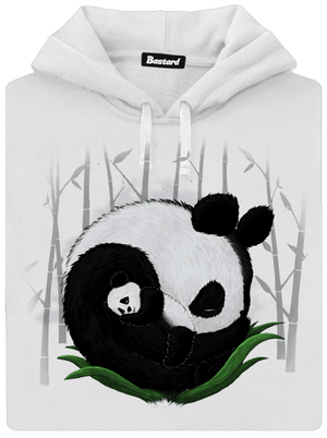 Dvě spící pandy dámská mikina klokanka White