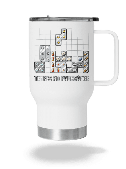 Tetris termohrnek White