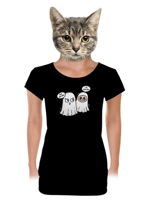 La bu bu dámské tričko s lemem Black