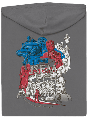 Jsem Čech dámská mikina na zip Steel Gray