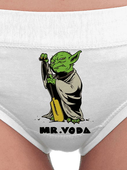 Mr. Voda dámské kalhotky White