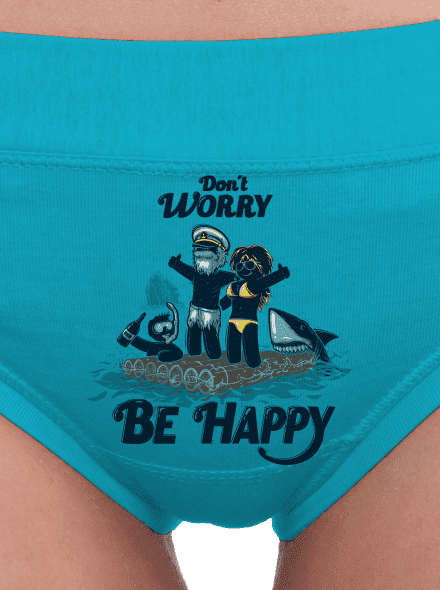 Don't worry dámské kalhotky Turquoise