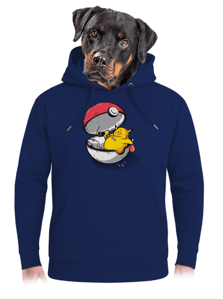 Konec pokémona unisex mikina premium Navy